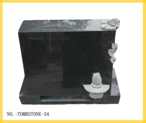 China Stone Tombstone Granite Gravestone Monument Memorial (YKTMS-34) factory