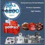 High Speed Intelligent Liquid Plastic Bag In Box Making Machine 30pcs/Min