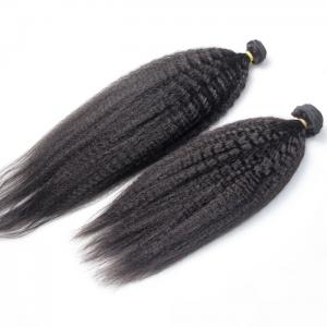 China 100% Human Yaki Straight Hair Weave Unprocessed Grade 7A Virgin Remy Hair factory