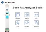 Hospital / Healthcare Smart Body Analyzer Scale , Rs232 Interface Portable Body