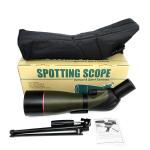 Tripod BAK4 20-60x80 Spotting Scope With Carrying Bag And Smartphone Adapter