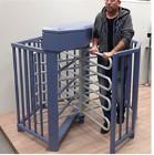 30W Adjustable Half Height Turnstile Access Control System OEM ODM