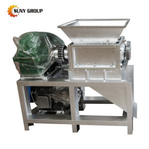 China 380V/50Hz Voltage Steel Drum Coconut Cloth Double Shaft Small Shredder factory