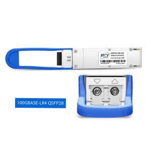 China Network 100G Optical Module QSFP28 10km Distance Built In CDR For Data Transfer factory