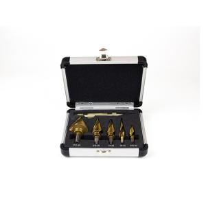 China Steel Step Drill Bit Set Metal Drilling Bit factory