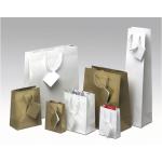 Transfer Printing White Paper Custom Printed Gift Bags for Shopping