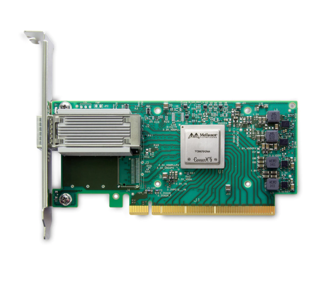 100Gb/S Ethernet Adapter Card MCX653105A-ECAT Mellanox ConnectX-6 VPI