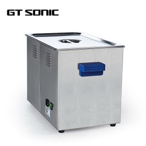 Power Adjustable Lab Manual Ultrasonic Cleaner Vibration Cleaning Machine 27L