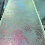 Glazed Decorative Glass Engraved Hot-Melt Background Glass Museum Background