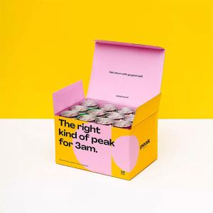 China CMYK Glossy Corrugated Beverage Boxes 300gsm C1S Double Side BSCI For Food factory