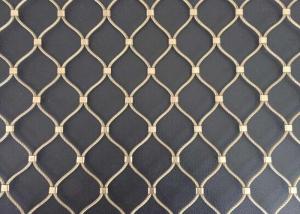 China Ferrule Stainless Steel Wire Rope Mesh 304 304L 316 316L For Protecting factory