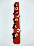 Promotion Adjustable Silicone Wristbands Double Sided Disney Themed