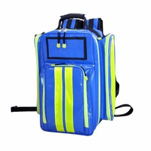 China First Aid Supplies PVC Emergency Backpack For First Aid Contents factory