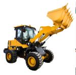 Front End Telescopic Wheel Loader Machine 1800kg Dumping Angle 45 Degree