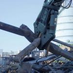Metal Cutting Excavator Hydraulic Shear For 20 Tons 50 Tons Excavator