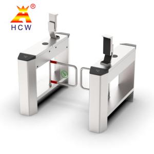 China Swipe Card Automatic Security Swing Turnstile Gate Access Control factory