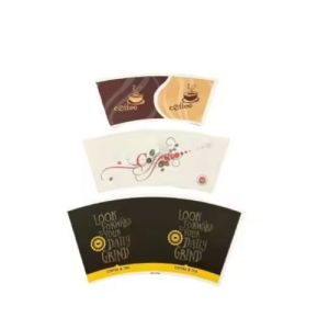 Aqueous Coated Paper Cup Fan Replacement PE PLA Materials Compostable Cup Fan