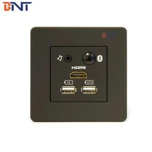 Hotel All in One Media Socket Panel/ Smart HD Media Platform/ Media HUB Jack
