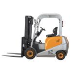 Counterbalance Electric Forklift Truck With 4 Wheel Loading 1500kg
