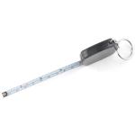 2 Meter 6ft Personalised Sewing Tape Measure Dual Scale Mini Keychain Tape
