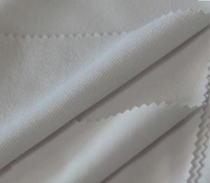 China Lightweight Smooth Circular Knit Fabric 100% Polyester Waterproof For Running Coat factory