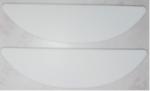 High Molecular Weight Polyethylene Universal PTFE Mouse Feet 0.7mm Thickness