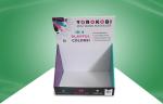 Recyclable Cardboard Countertop Display Rack Foldable UV coating