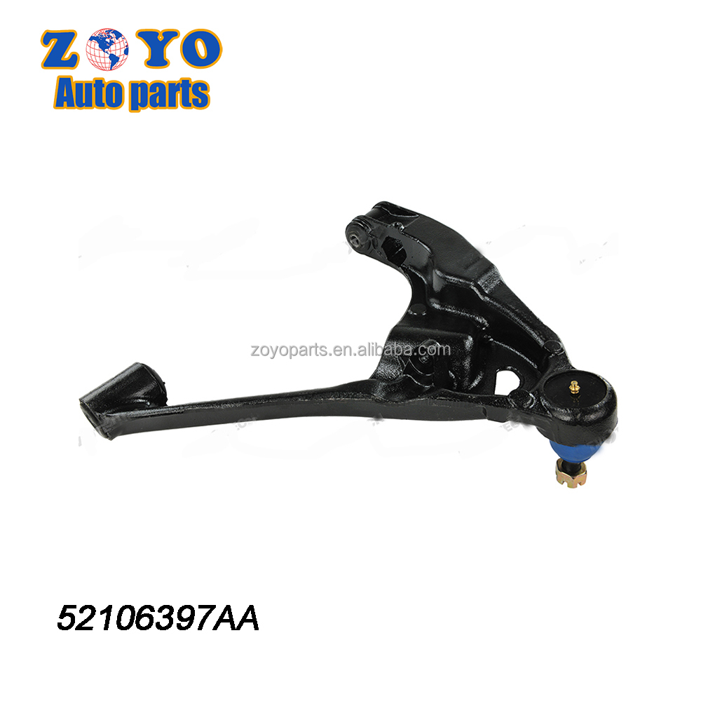 Black E-coating K620477 Front Wheel Suspension Auto Spare Parts Lower Control Arm for Durango Dodge Dakota 2004