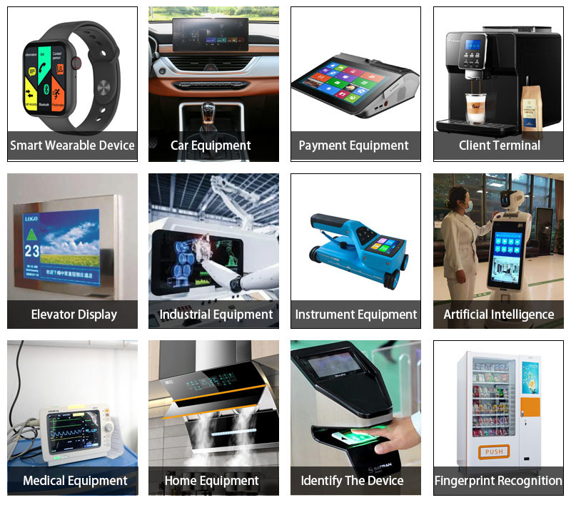 Full Hight Definition IPS TFT LCD Display 4.41" 1920*1080 Resolution With LVDS Interface