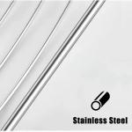 No Drilling Wall Mounted 304 Rustproof Stainless Steel Square Soap Dish Holder
