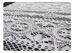 Geometric Polyester Lace Fabric OEM / ODM Offer CY-CT9097