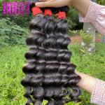 Narural Wave Virgin Peruvian Hair , 100% Virgin Human Hair No Tangling