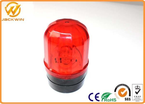 Mini Magnetic Bottom Battery Powered Traffic Warning Lights / Barricade Warning