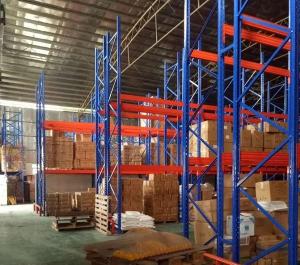 China Polymer Heavy Duty Storage Racks 1200 Lbs Capacity For Supermarket factory