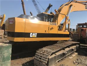 China Secondhand excavator japan E200B Excavator With Good Condition/ Original CAT 200B Japan Excavator factory