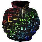 Hip-Hop Graffiti Print Men's Hoodies Hooded Sweatshirts Pullover Unisex