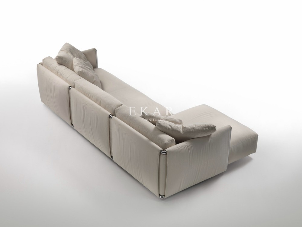 High Class Italian Modern Living Room Fabric Sofa Set