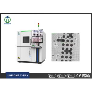 China 130KV Micron Focus Spot Size Tube X-Ray Machine Unicomp AX9100 Upgraded Model AX9100MAX With Dual Computers For PCB&amp;BGA Inspection factory