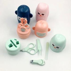China Factory Wholesale Newborn Baby Gift Set 4 In 1 Baby Grooming Kit Newborn Nursery Healthcare Set Baby Care Kit factory