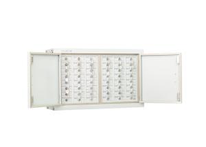 China 48 Doors Steel Locker Muchn Cell Phone Cabinet Public Signal Shielding factory