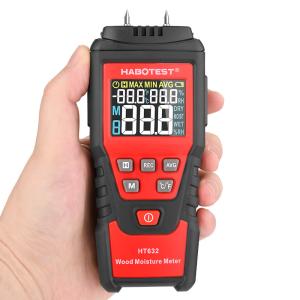 China Plastic 58% Digital Wood Moisture Meter , Firewood Moisture Tester factory