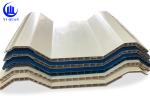 Insulation Hollow Twin Wall Roofing Sheets Corrugated Anti Impact Resistance