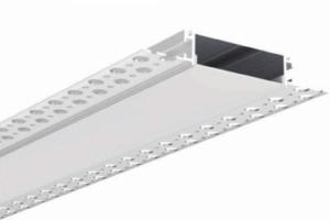 China 58*19mm LED Aluminium Profile Channel For Architectural Building Lighting factory