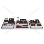 Modern jewelry showcase for jewelry display props