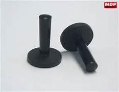China Rubber Coated Permanent Neodymium Pot Magnet With Thread Rod factory