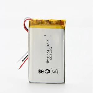 China 503759 3.7v 1200mah Lithium Polymer Battery Pack High Capacity factory