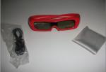 Universal Plastic 3D Glasses Active Shutter , Anaglyph 3D Glasses