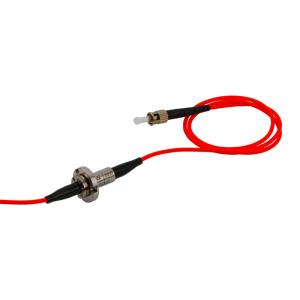 China Compact Hybrid Slip Ring Fiber Optic Rotary Joint Video Surveillance Transmitting factory
