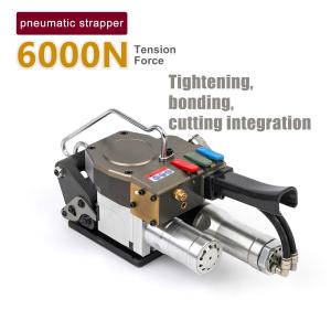 China PET Pneumatic Plastic Strapping Tool Air Packing PET Pneumatic Tool 6000N factory