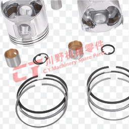 4D84-3 Engine Cylinder Liner Kit Piston Piston Ring Piston Pin Clip Pin Bush For Yanmar